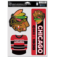 Wholesale-Chicago Blackhawks Special Edition Multi Use 3 Fan Pack