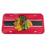 Wholesale-Chicago Blackhawks Specialty Acrylic License Plate