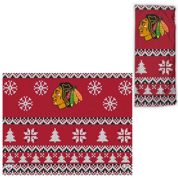 Wholesale-Chicago Blackhawks / Ugly Sweater Ugly Sweater Fan Wraps