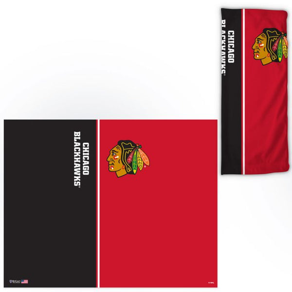 Wholesale-Chicago Blackhawks Vertical Split Fan Wraps