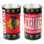 Wholesale-Chicago Blackhawks Wastebasket - tapered 15"H