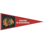 Wholesale-Chicago Blackhawks Wool Pennant 13" x 32"