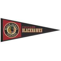 Wholesale-Chicago Blackhawks Wool Pennant 13" x 32"