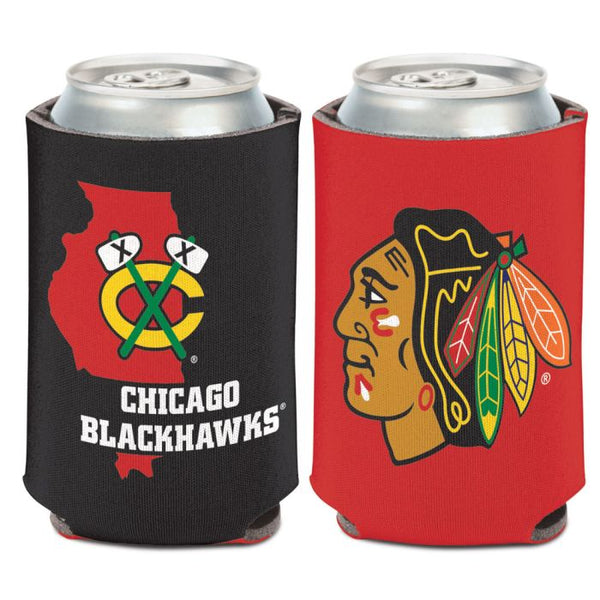 Wholesale-Chicago Blackhawks state Can Cooler 12 oz.