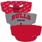 Wholesale-Chicago Bulls Fan Mask Face Cover 3 Pack