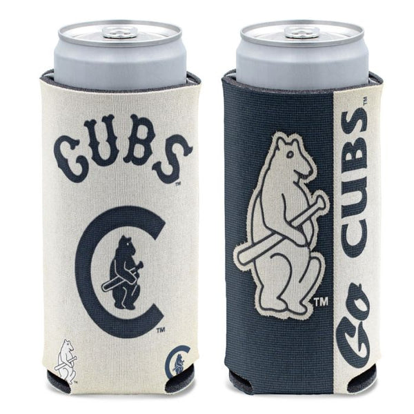 Wholesale-Chicago Cubs 12 oz Slim Can Cooler