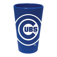 Wholesale-Chicago Cubs 16 oz Silicone Pint Glass