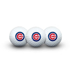 Wholesale-Chicago Cubs 3 Golf Balls In Clamshell