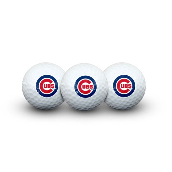 Wholesale-Chicago Cubs 3 Golf Balls In Clamshell