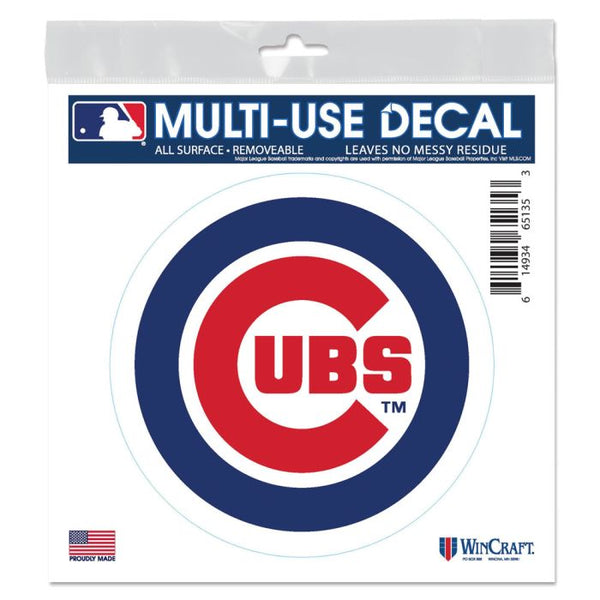 Wholesale-Chicago Cubs All Surface Decal 6" x 6"