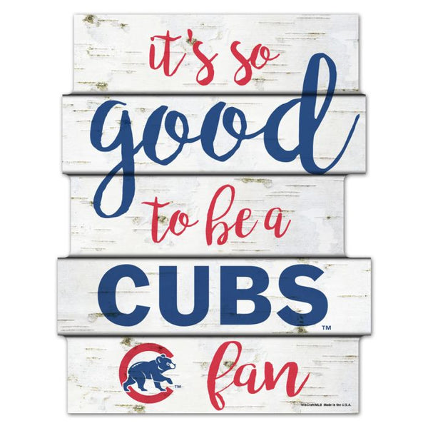 Wholesale-Chicago Cubs BIRCH Wood Sign 11"X14"