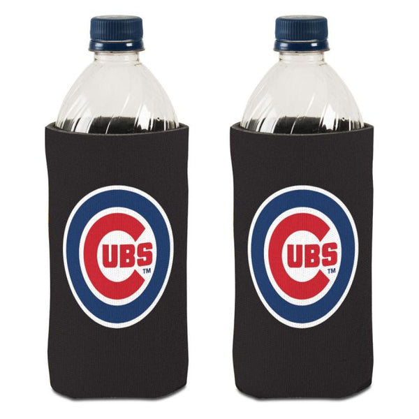 Wholesale-Chicago Cubs BLACK Can Cooler 20 oz.