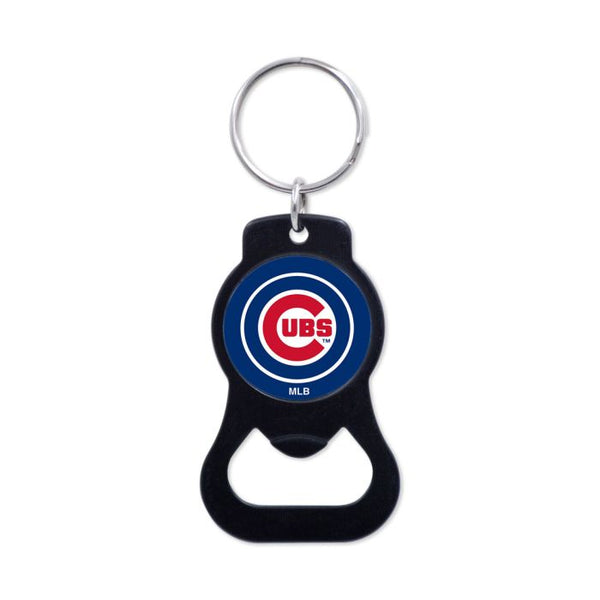 Wholesale-Chicago Cubs Black Bottle Opener Key Ring