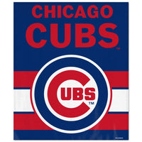 Wholesale-Chicago Cubs Blanket - Ultra Soft 50" x 60"