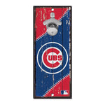 Wholesale-Chicago Cubs Bottle Opener Sign 5x11