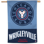 Wholesale-Chicago Cubs CITY Vertical Flag 28" x 40"