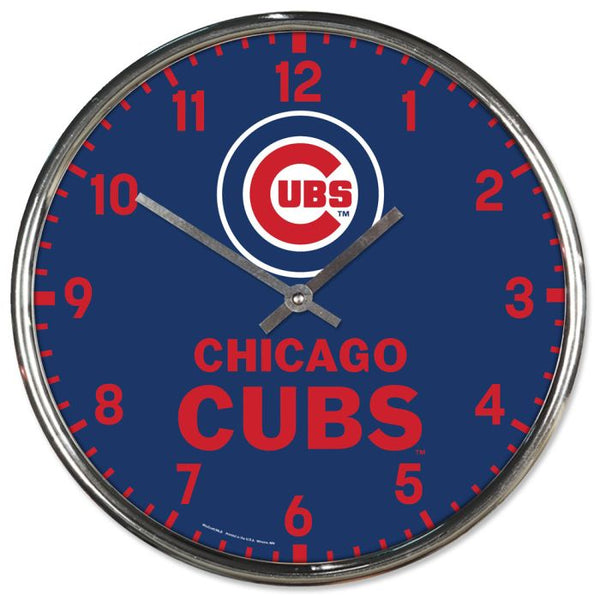 Wholesale-Chicago Cubs Chrome Clock