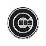 Wholesale-Chicago Cubs Chrome Free Form Auto Emblem