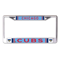 Wholesale-Chicago Cubs / Cooperstown COOPERSTOWN Lic Plt Frame S/L Printed