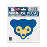 Wholesale-Chicago Cubs / Cooperstown Multi-Use Decal 3" x 4"