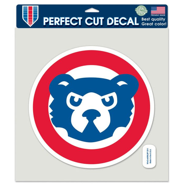 Wholesale-Chicago Cubs / Cooperstown Perfect Cut Color Decal 8" x 8"