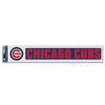 Wholesale-Chicago Cubs Fan Decals 3" x 17"