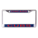 Wholesale-Chicago Cubs GLITTER Lic Plt Frame S/L Printed