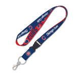 Wholesale-Chicago Cubs Heart Lanyard w/detachable buckle 1"