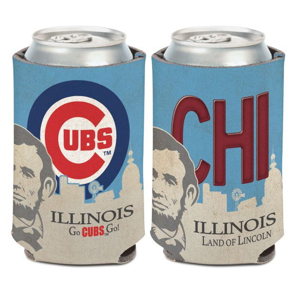 Wholesale-Chicago Cubs LICENSE PLATE Can Cooler 12 oz.