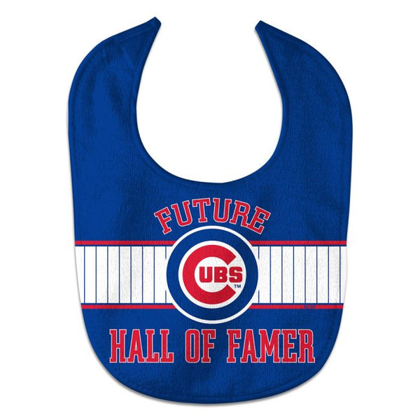Wholesale-Chicago Cubs / Littlest Fan MLB Future Hall of Famer All Pro Baby Bib