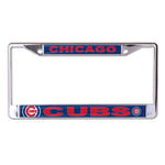 Wholesale-Chicago Cubs MEGA Lic Plt Frame S/L Printed