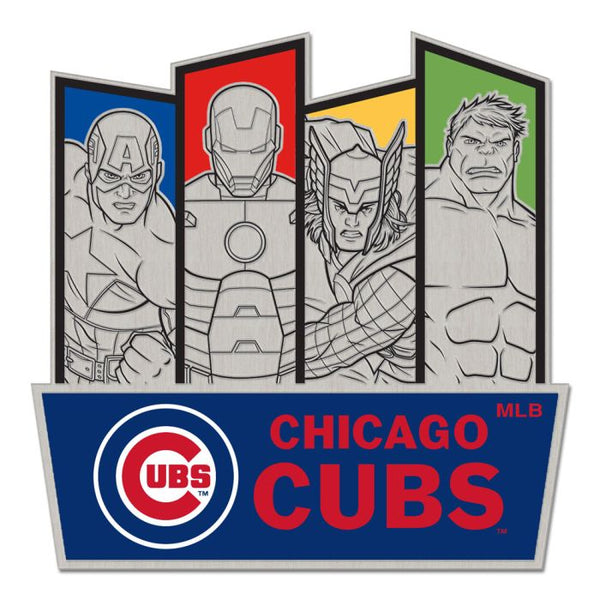 Wholesale-Chicago Cubs / Marvel (c) 2021 MARVEL Collector Pin Jewelry Card