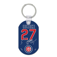 Wholesale-Chicago Cubs Metal Key Ring - Aluminum Seiya Suzuki