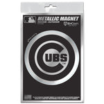 Wholesale-Chicago Cubs Metallic Magnets 3" x 5"