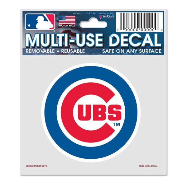 Wholesale-Chicago Cubs Multi-Use Decal 3" x 4"