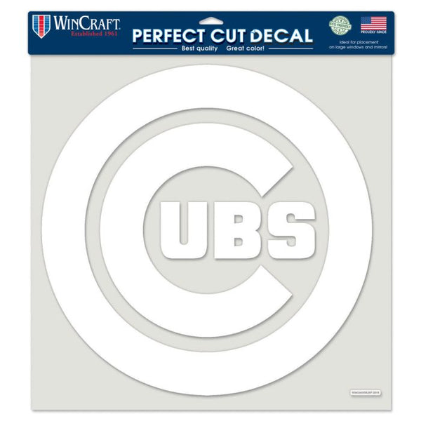 Wholesale-Chicago Cubs Perfect Cut Decal 17" x 17"