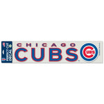 Wholesale-Chicago Cubs Perfect Cut Decals 4" x 17"