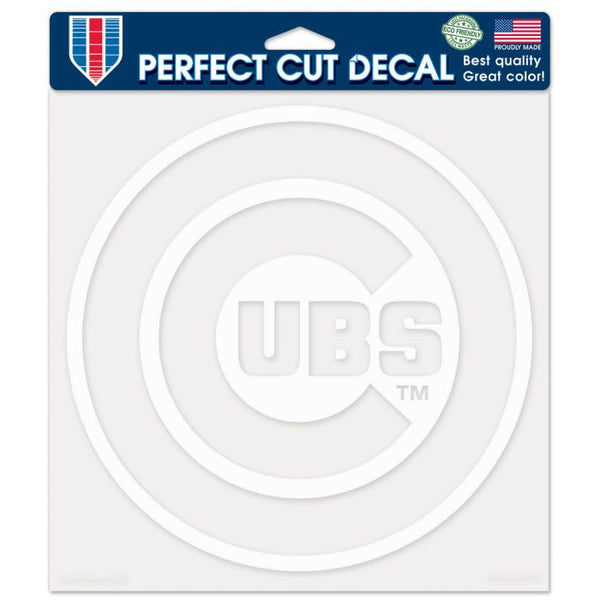 Wholesale-Chicago Cubs Perfect Cut Decals 8" x 8"