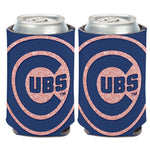 Wholesale-Chicago Cubs Rose Gold Can Cooler 12 oz.