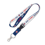 Wholesale-Chicago Cubs SLOGAN Lanyard w/detachable buckle 1"