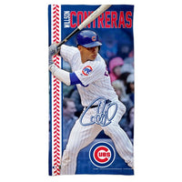 Wholesale-Chicago Cubs Spectra Beach Towel 30" x 60" Wilson Contreras