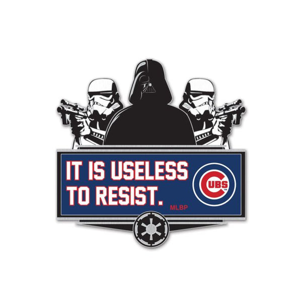 Wholesale-Chicago Cubs / Star Wars Darth Vader Collector Pin Jewelry Card