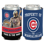Wholesale-Chicago Cubs / Star Wars Mandalorian Can Cooler 12 oz.