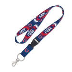 Wholesale-Chicago Cubs TDYE Lanyard w/detachable buckle 1"