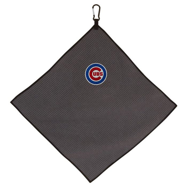 Wholesale-Chicago Cubs Towel - Grey Microfiber 15" x 15"