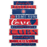 Wholesale-Chicago Cubs Wood Sign 11" x 17" 1/4" thick