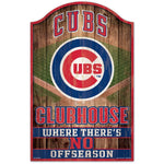 Wholesale-Chicago Cubs Wood Sign 11" x 17" 1/4" thick