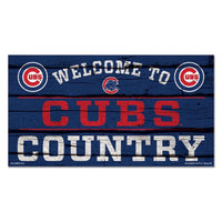 Wholesale-Chicago Cubs Wood Sign 13"x24" 1/4" thick