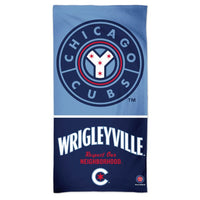 Wholesale-Chicago Cubs city Spectra Beach Towel 30" x 60"