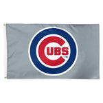 Wholesale-Chicago Cubs grey Flag - Deluxe 3' X 5'